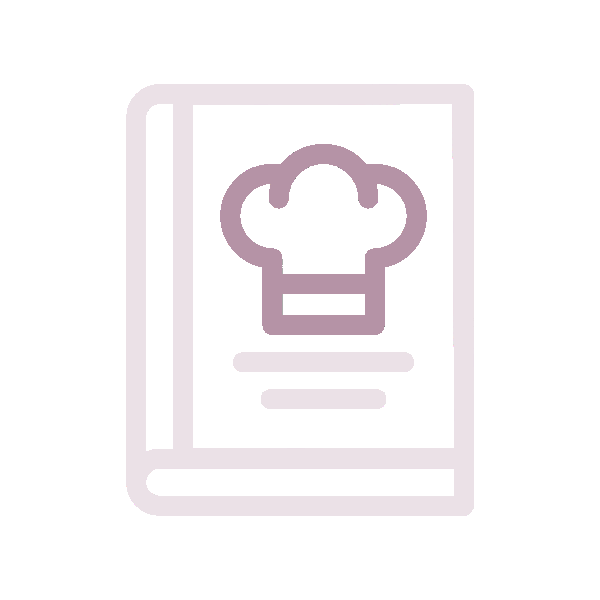 Cookbook logo in grey